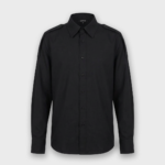 Camisa negra con charreteras Ares